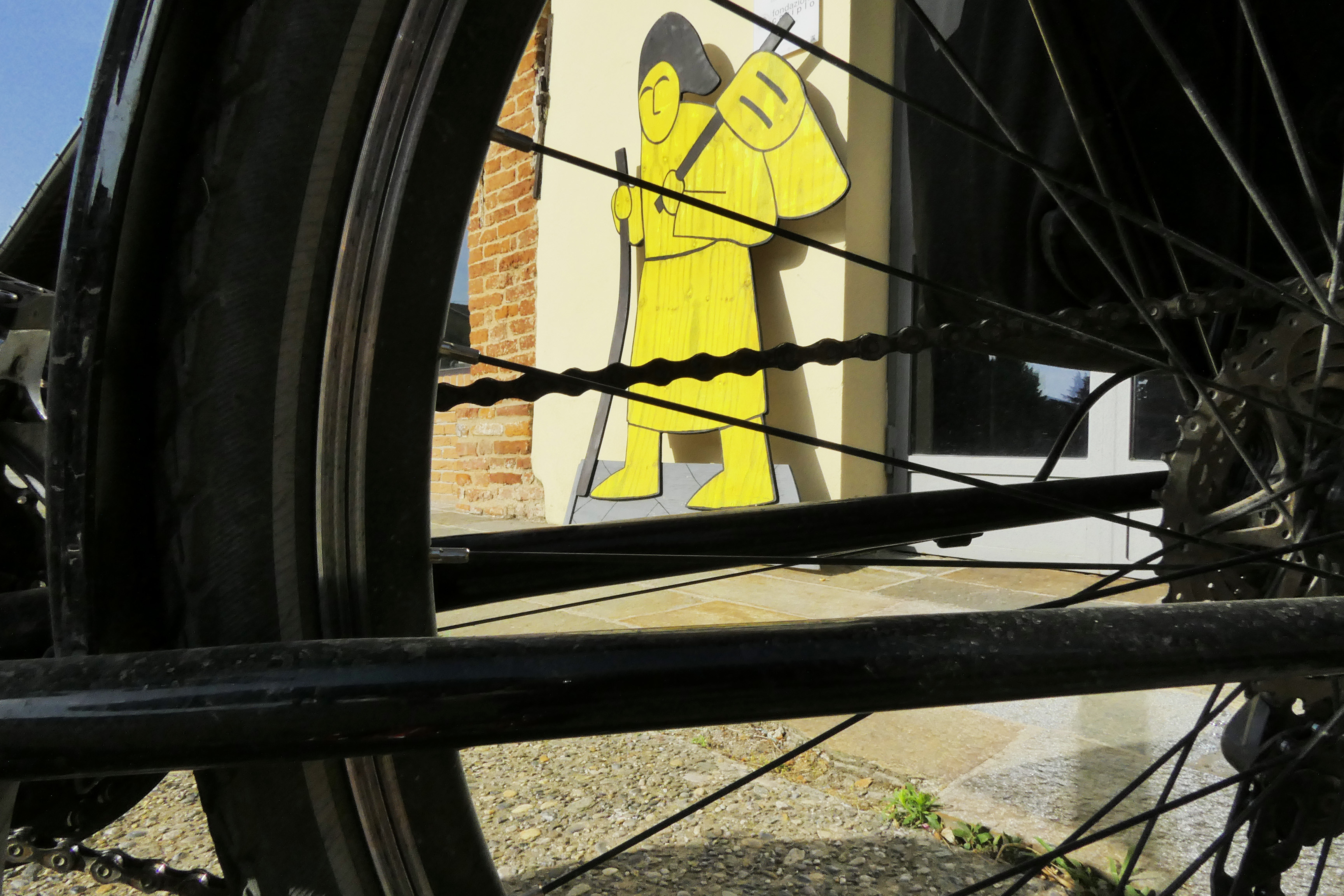 via francigena en bicicleta